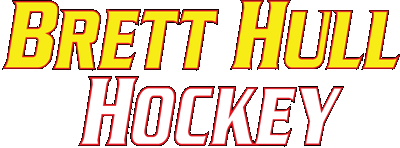 Brett Hull Hockey logo for Super Nintendo